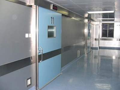Portes pour environnements hospitaliers